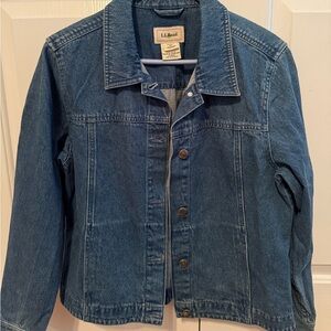 L. L. Bean denim jacket women’s